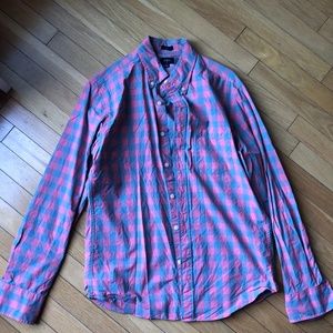 Men's J. Crew Long Sleeve Slim Shirt - M